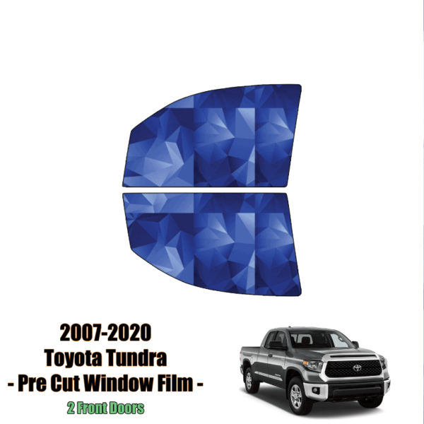2007-2020 Toyota Tundra – 2 Front Windows Precut Window Tint Kit Automotive Window Film