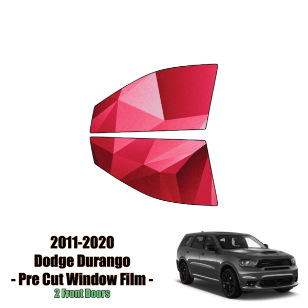 2011-2020 Dodge Durango – 2 Front Windows Precut Window Tint Kit Automotive Window Film