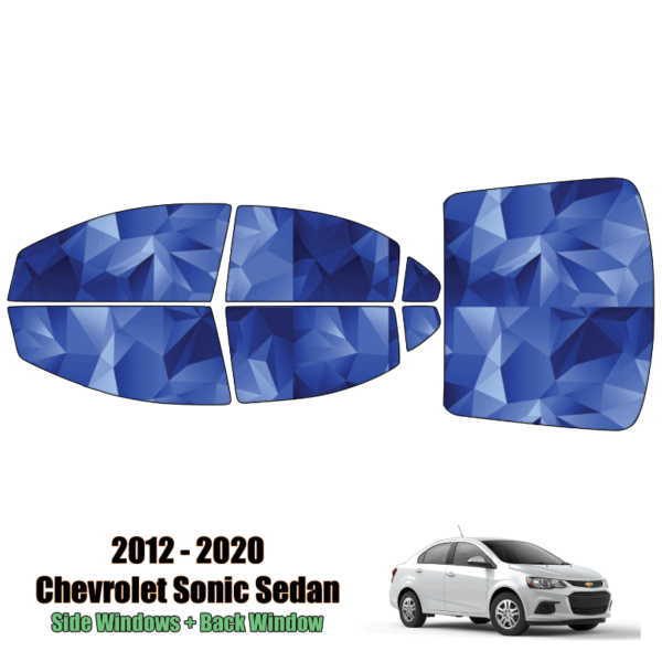 2012 – 2020 Chevrolet Sonic – Full Sedan Precut Window Tint Kit Automotive Window Film