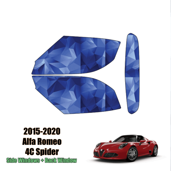 2015-2020 Alfa Romeo 4C Spider Precut Window Tint Kit – Full Vehicle