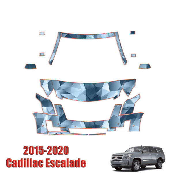 2015-2020 Cadillac Escalade Precut Paint Protection PPF Kit – Partial Front