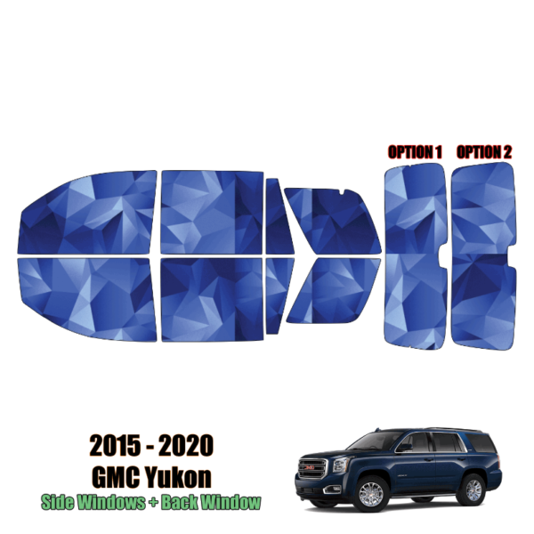 2015-2020 GMC Yukon – Full SUV Precut Window Tint Kit Automotive Window Film