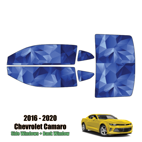 2016-2020 Chevrolet Camaro – Full Coupe Precut Window Tint Kit Automotive Window Film