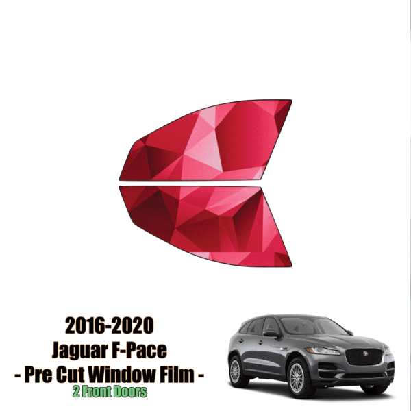 2017-2020 Jaguar F-Pace – 2 Front Windows Precut Window Tint Kit Automotive Window Film