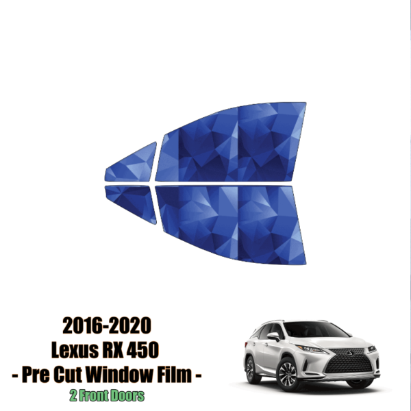 2016-2020 Lexus RX 450 – 2 Front Windows Precut Window Tint Kit Automotive Window Film