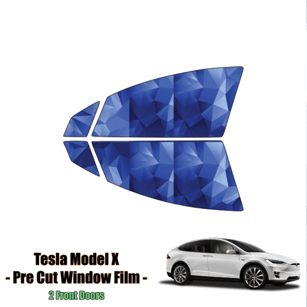 2016-2018 Tesla Model X Precut Window Tint Kit – 2 Front Windows