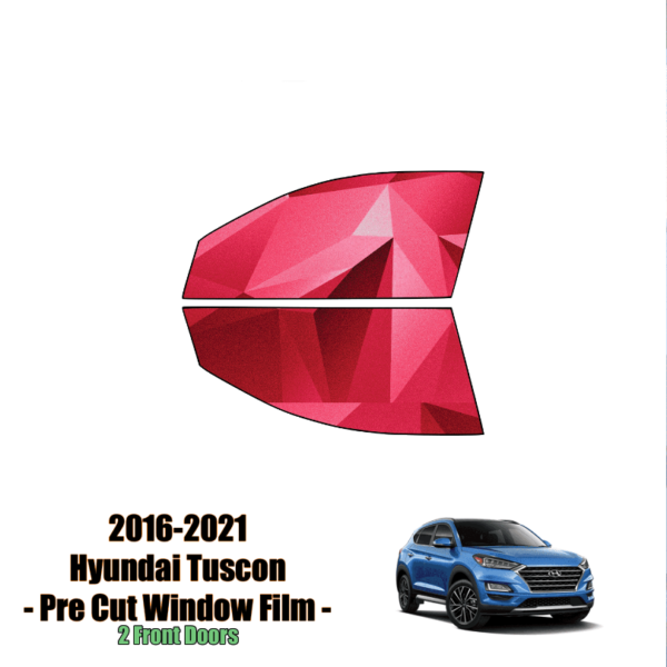 2016-2021 Hyundai Tucson – 2 Front Windows Precut Window Tint Kit Automotive Window Film