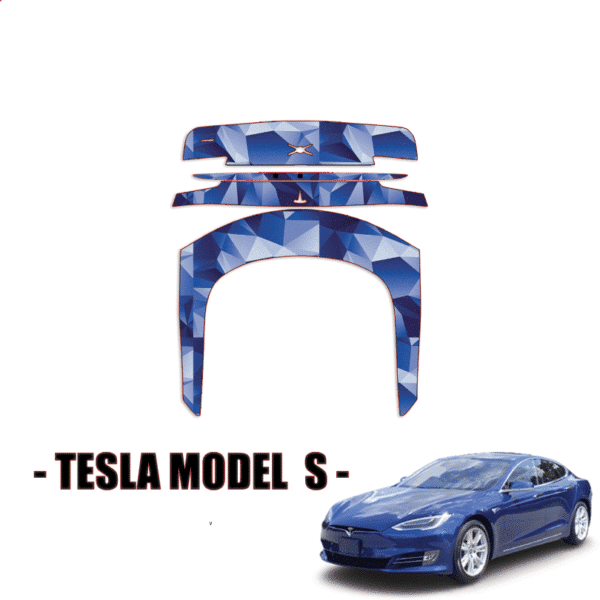2017-2021 Tesla Model S Precut Paint Protection Kit PPF-Tailgate (Assembly)