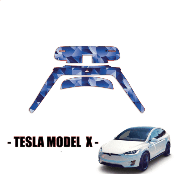 2016-2021 Tesla Model X Precut Paint Protection Kit – Tailgate Assembly