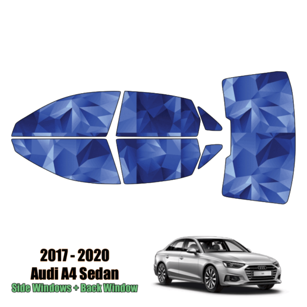2017-2021 Audi A4 – Full Sedan Precut Window Tint Kit Automotive Window Film