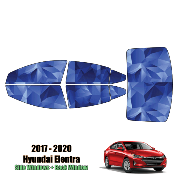 2017-2020 Hyundai Elantra – Full Sedan Precut Window Tint Kit Automotive Window Film