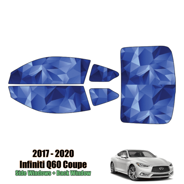 2017-2023 Infiniti Q60 – Full Coupe Precut Window Tint Kit Automotive Window Film