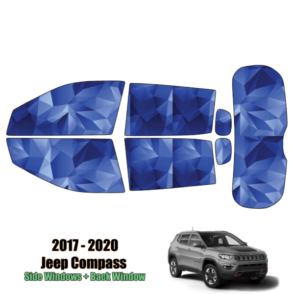 2017-2020 Jeep Compass – Full Crossover Precut Window Tint Kit Automotive Window Film