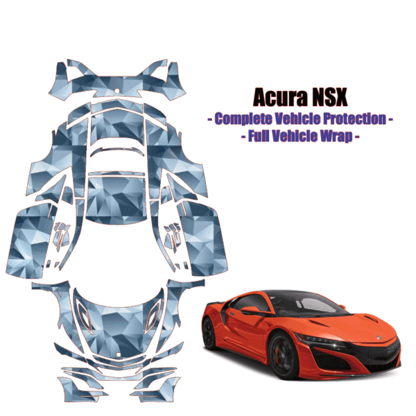 2017-2022 Acura NSX Precut Paint Protection Kit – FULL WRAP