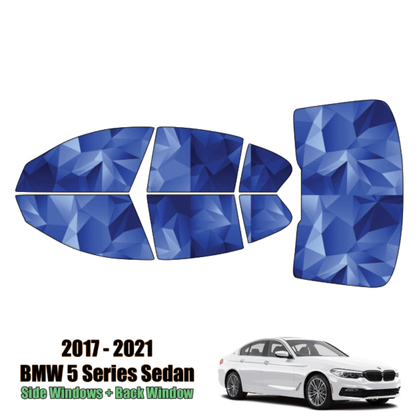 2017-2021 BMW 5 Series Sedan – Full Sedan Precut Window Tint Kit Automotive Window Film