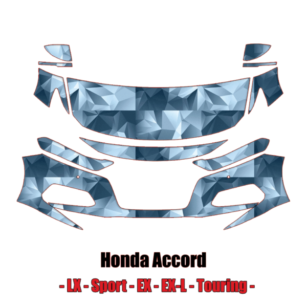 2018 – 2020 Honda Accord Pre-Cut Paint Protection Kit (PPF) – Partial Front