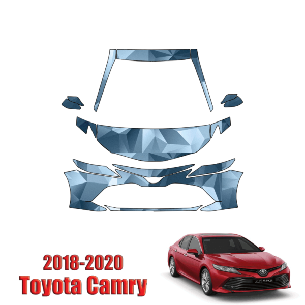 2018-2020 Toyota Camry Precut Paint Protection Kit – Partial Front