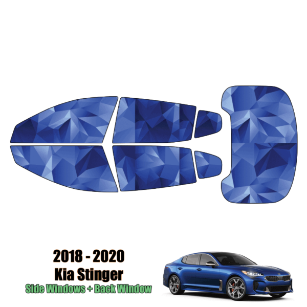2018-2020 Kia Stinger – Full Sedan Precut Window Tint Kit Automotive Window Film