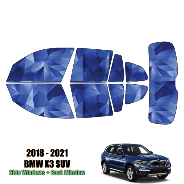 2018-2021 BMW X3 – Full SUV Precut Window Tint Kit Automotive Window Film