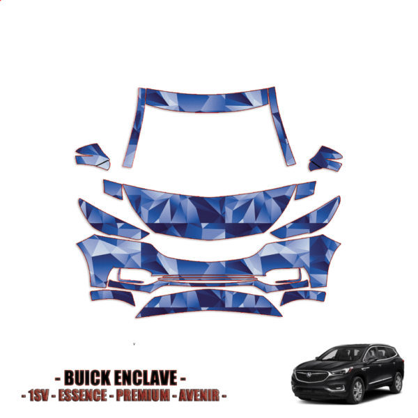 2018-2024 Buick Enclave Precut Paint Protection Kit – Partial Front