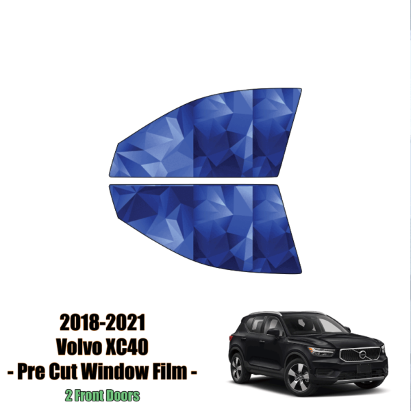 2018-2021 Volvo XC40 – 2 Front Windows Precut Window Tint Kit Automotive Window Film