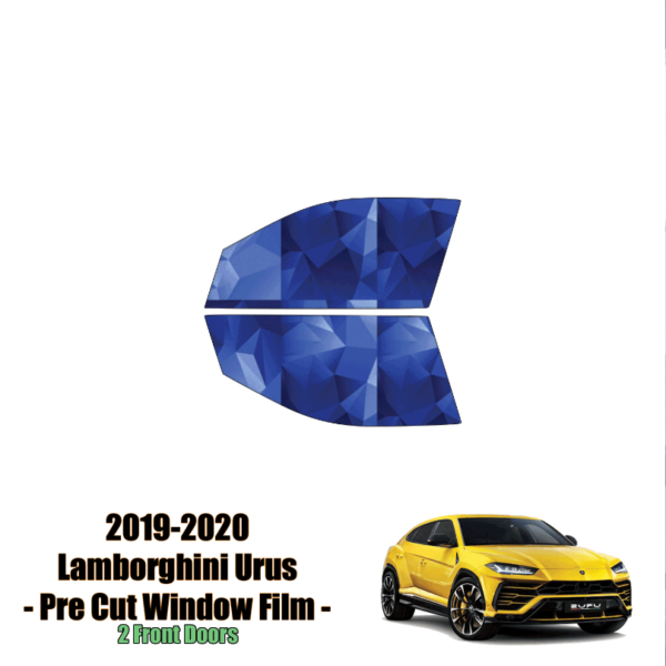 2019-2020 Lamborghini Urus – 2 Front Windows Precut Window Tint Kit Automotive Window Film