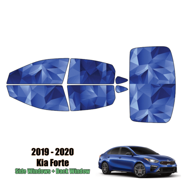 2019 – 2021 Kia Forte Precut Window Tint Kit Automotive Window Film