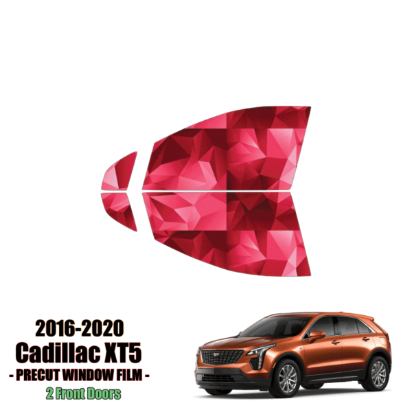 2016-2023 Cadillac XT5 – 2 Front Windows Precut Window Tint Kit Automotive Window Film