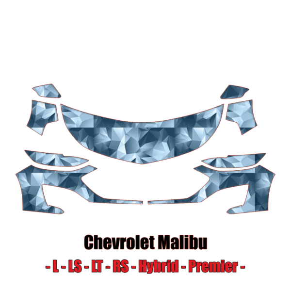 2019-2023 Chevrolet Malibu Precut Paint Protection Kit (PPF) – Partial Front