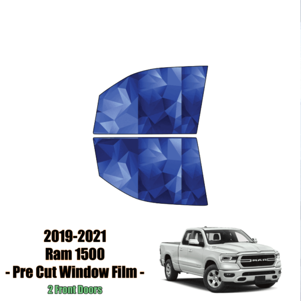 2019-2023 RAM 1500 – 2 Front Windows Precut Window Tint Kit Automotive Window Film