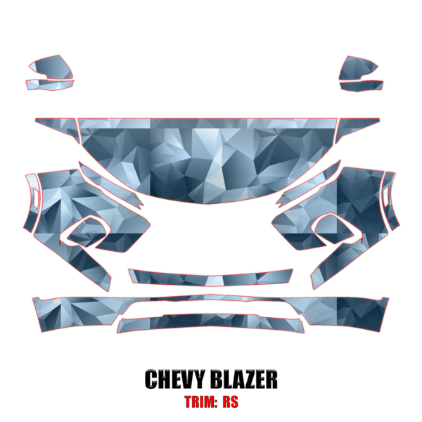 2019-2024 Chevrolet Blazer RS Precut Paint Protection Kit PPF – Partial Front