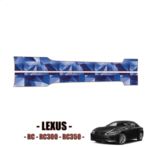 2019-2023 Lexus RC, RC300, RC350 Precut Paint Protection Film – Rocker Panels