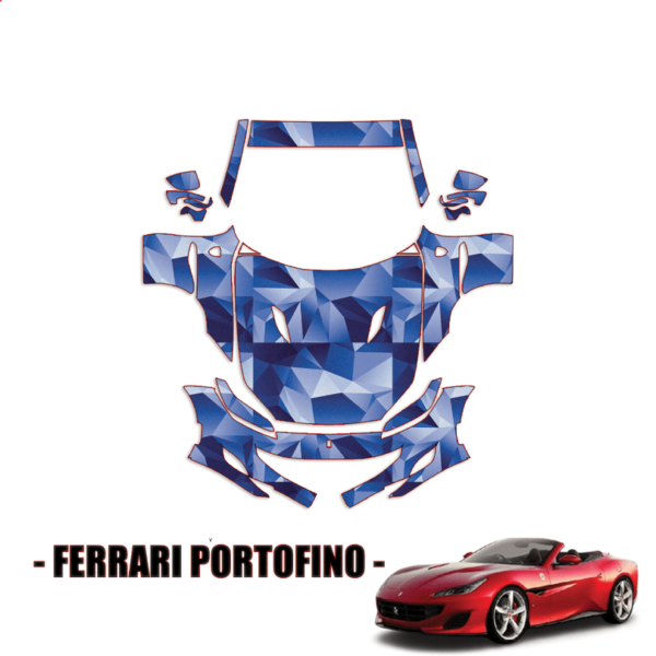 2019-2024 Ferrari Portofino Pre Cut Paint Protection Kit – Full Front