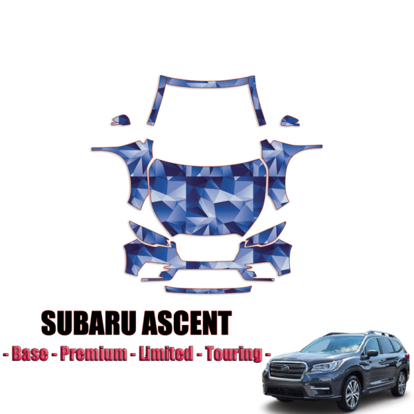 2019 – 2022 Subaru Ascent Base Pre-Cut Paint Protection Kit-Full Front