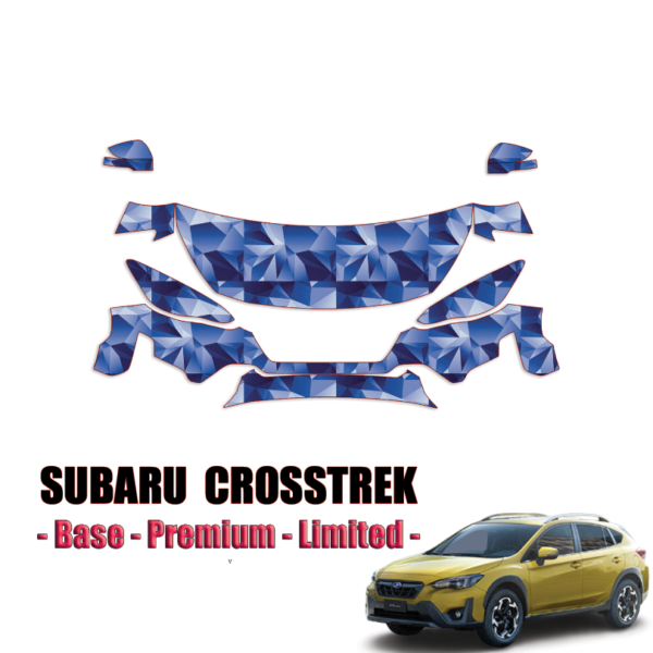 2021-2023 Subaru Crosstrek – Base Precut Paint Protection Kit – Partial Front