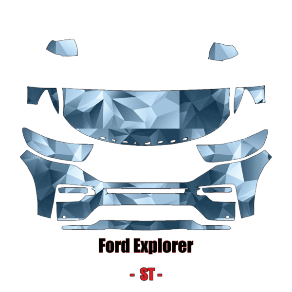 2020-2024 Ford Explorer ST Precut Paint Protection Kit – Partial Front