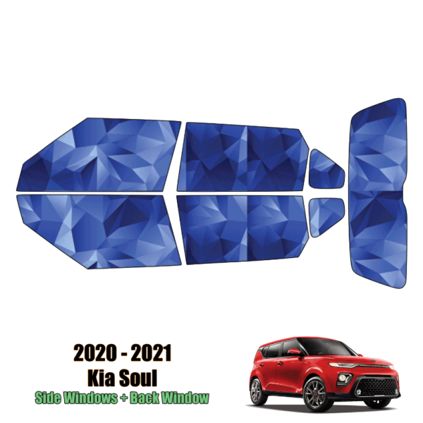 2020-2021 Kia Soul – Full Hatchback Precut Window Tint Kit Automotive Window Film