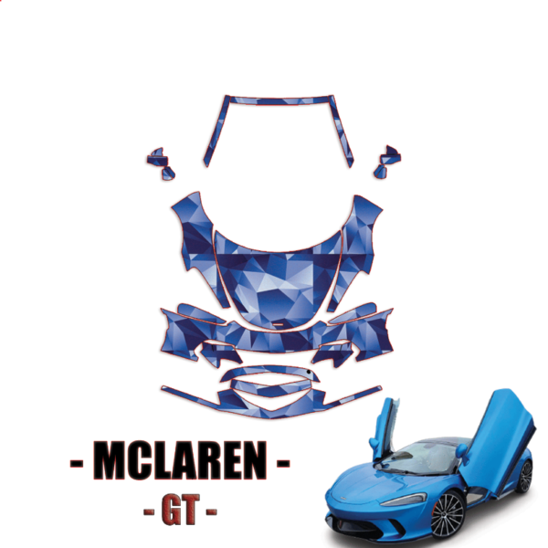2020-2022 McLaren GT Pre-Cut Paint Protection Kit – Full Front