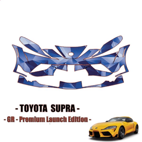 2020 Toyota GR Supra Precut Paint Protection Kit – Front Bumper
