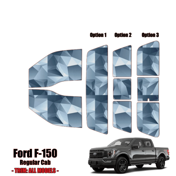 2021-2024 Ford F150 – Regular Cab Precut Window Tint Kit