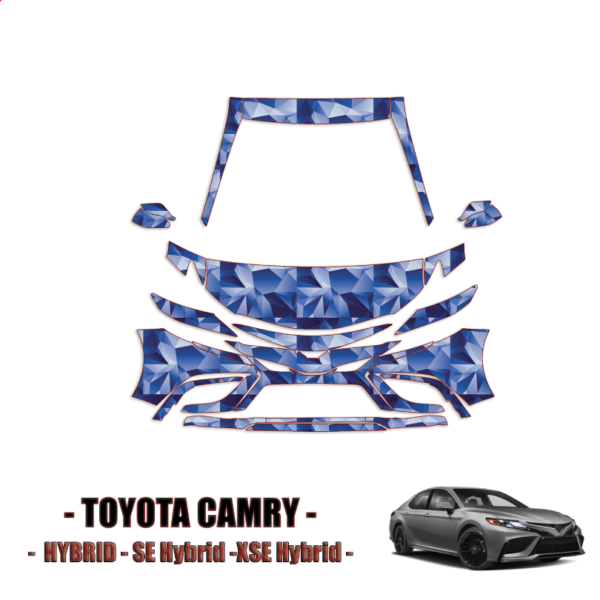 2021-2024 Toyota Camry Hybrid PPF Kit Precut Paint Protection Kit Partial Front