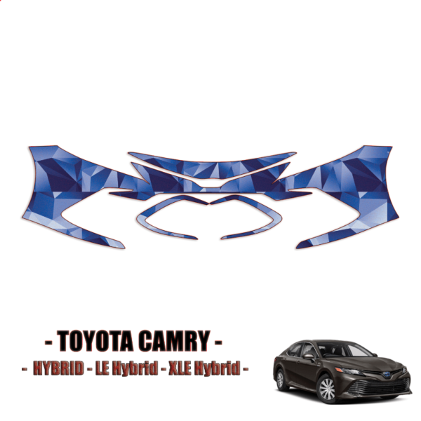 2021-2024 Toyota Camry Hybrid Precut Paint Protection Kit (PPF) Front Bumper