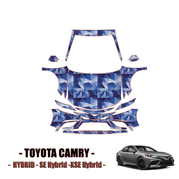 2023-2024 Toyota Camry Hybrid Precut Paint Protection Kit – Full Front+