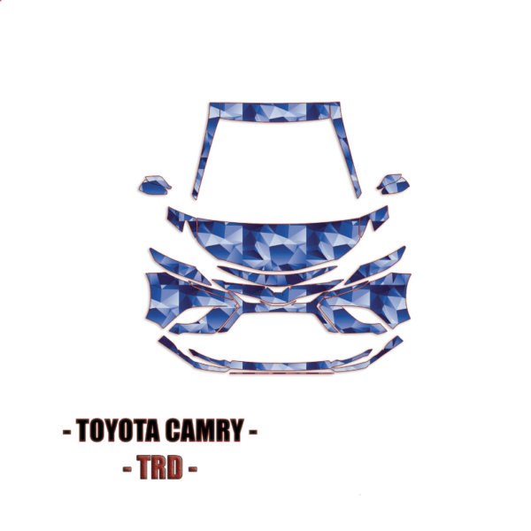 2020-2024 Toyota Camry TRD Precut Paint Protection Kit – Partial Front
