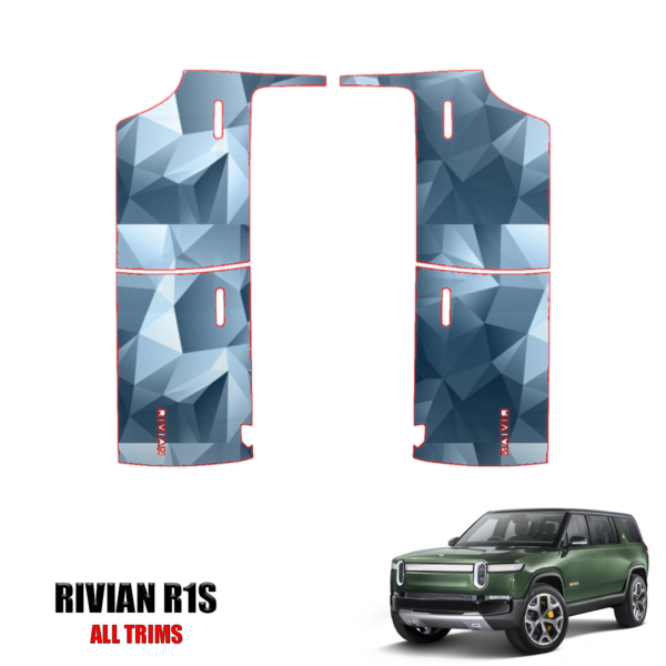 2022-2024 Rivian R1S Precut Paint Protection Kit PPF – Full Doors
