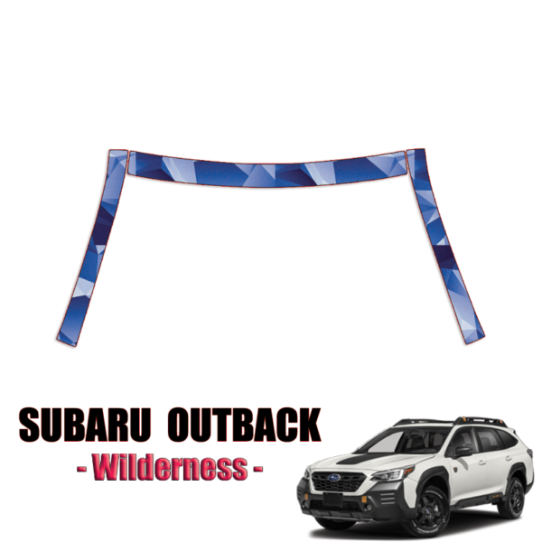 2022-2024 Subaru Outback Wilderness Paint Protection Kit A Pillars + Rooftop