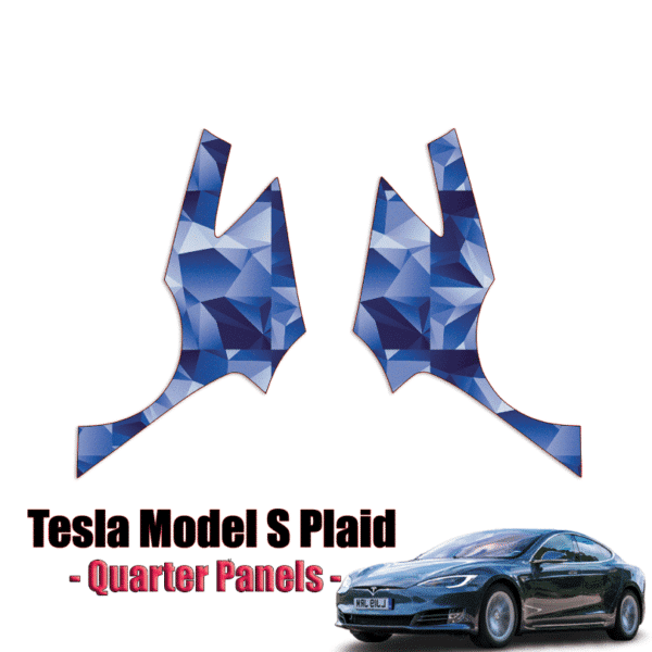 2021.5-2024 Tesla Model S-Plaid Precut Paint Protection Kit – Quarter Panels