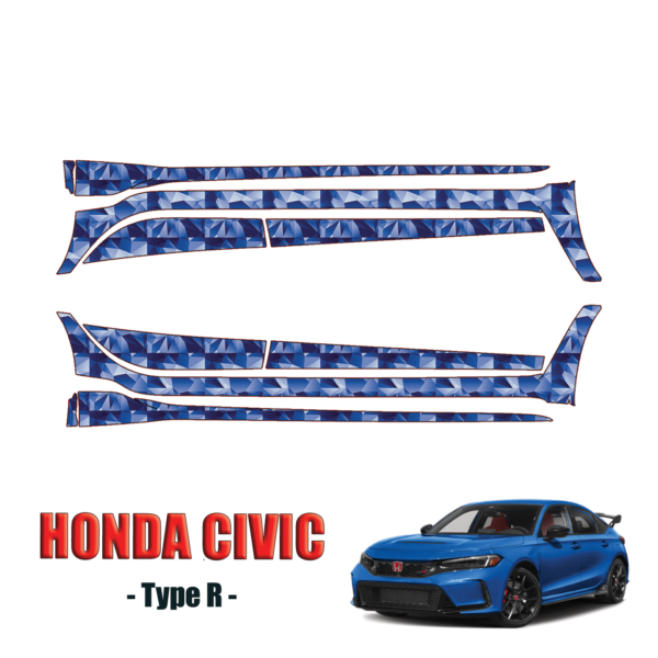 2023-2024 Honda Civic Type R Precut Paint Protection PPF Kit – Rocker Panels