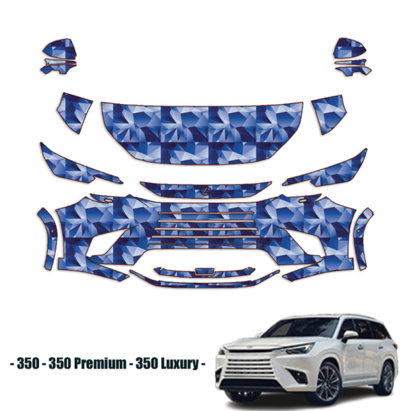 2024-2025 Lexus TX 350 Precut Paint Protection Kit – Partial Front