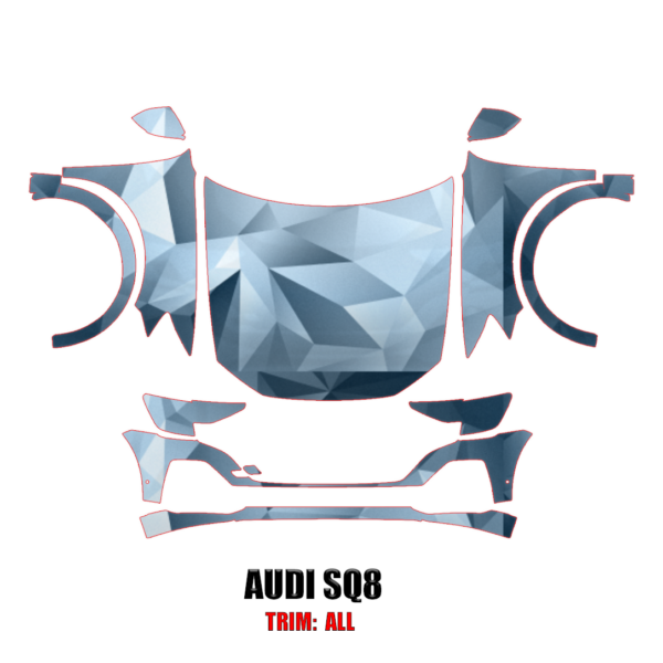 2024-2025 Audi SQ8 Precut Paint Protection PPF Kit – Full Front